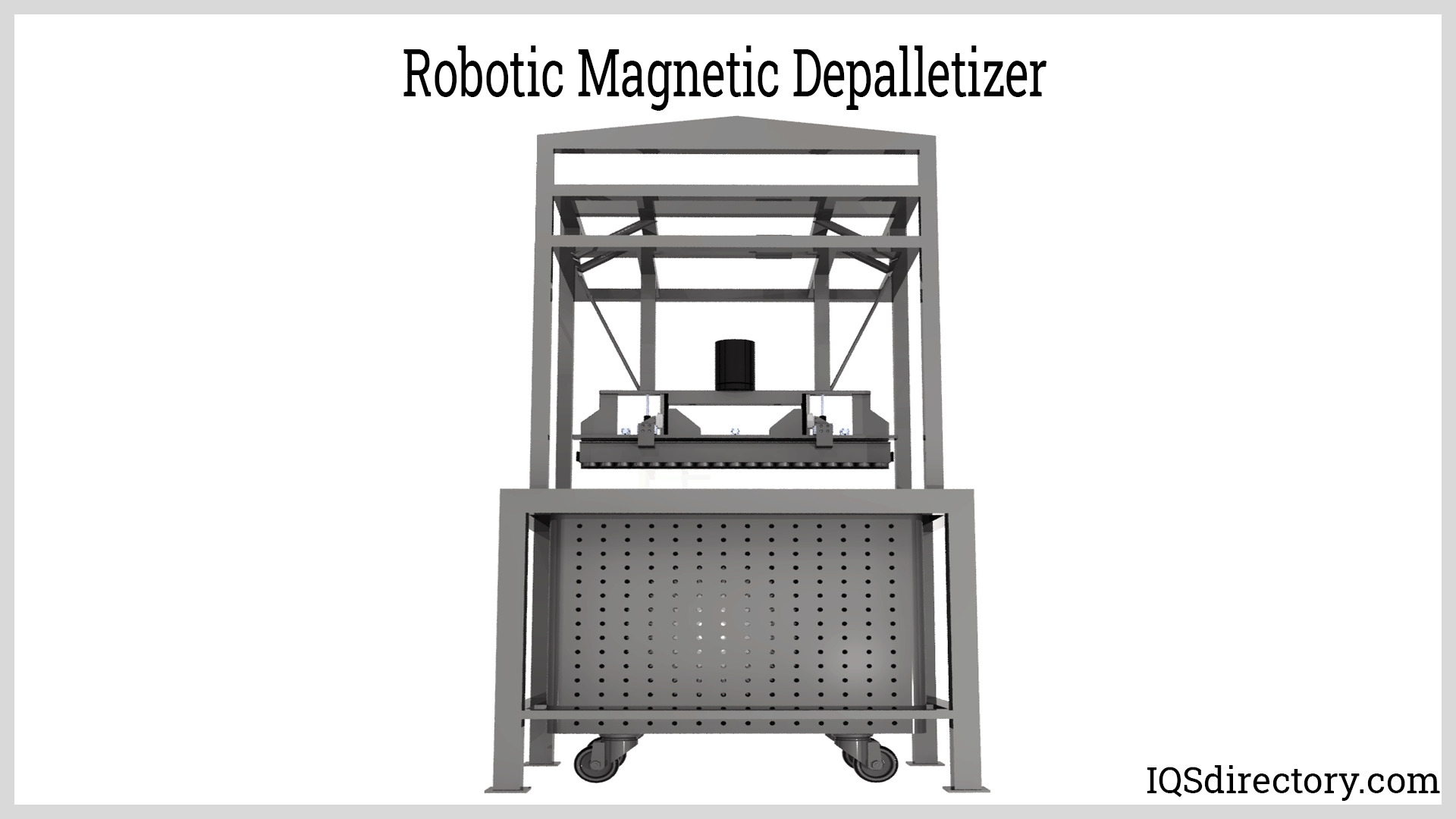 Robotic Magnetic Depalletizer