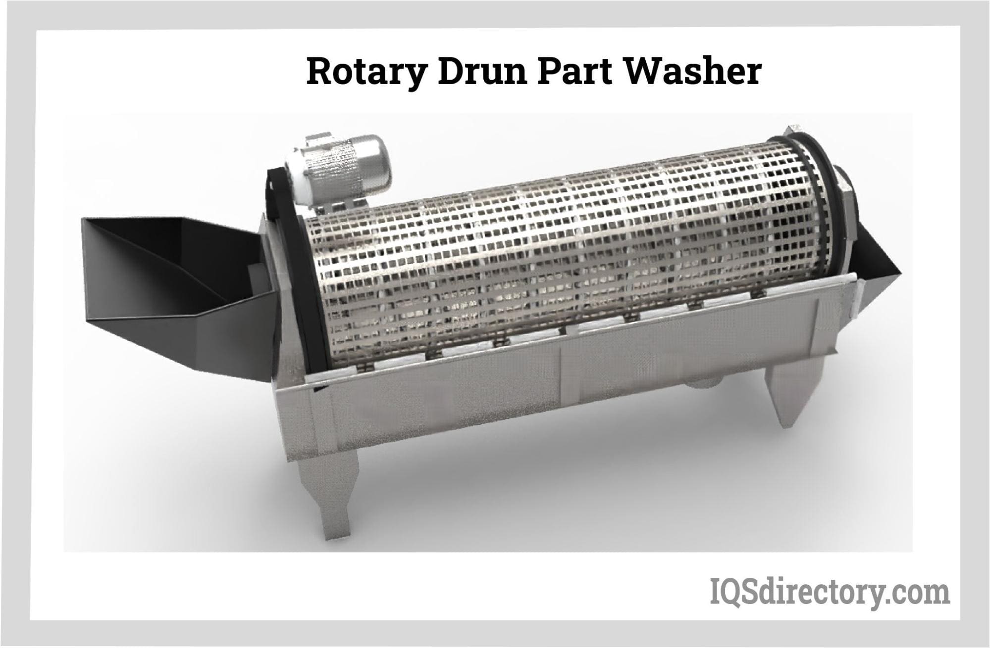 Rotary Drum Part Washer