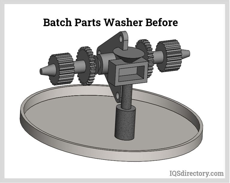Batch Parts Washer Before