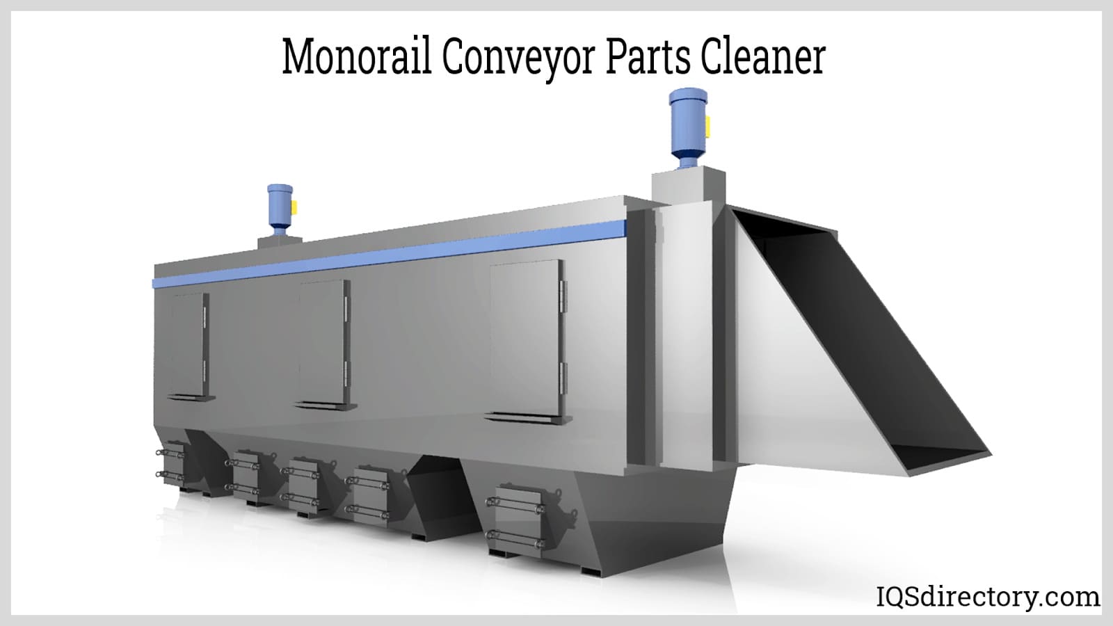 Monorail Conveyor Parts Cleaner