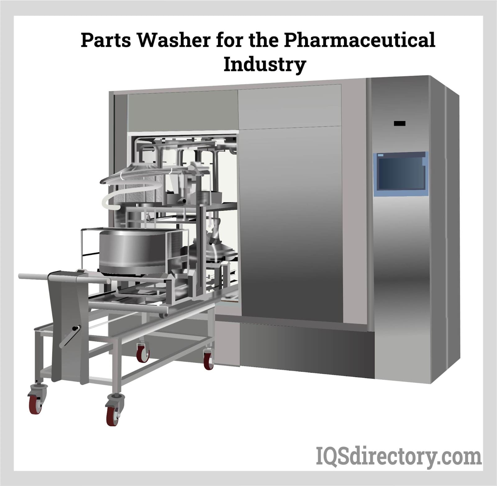 Parts Washer for the Pharmaceutical Industry