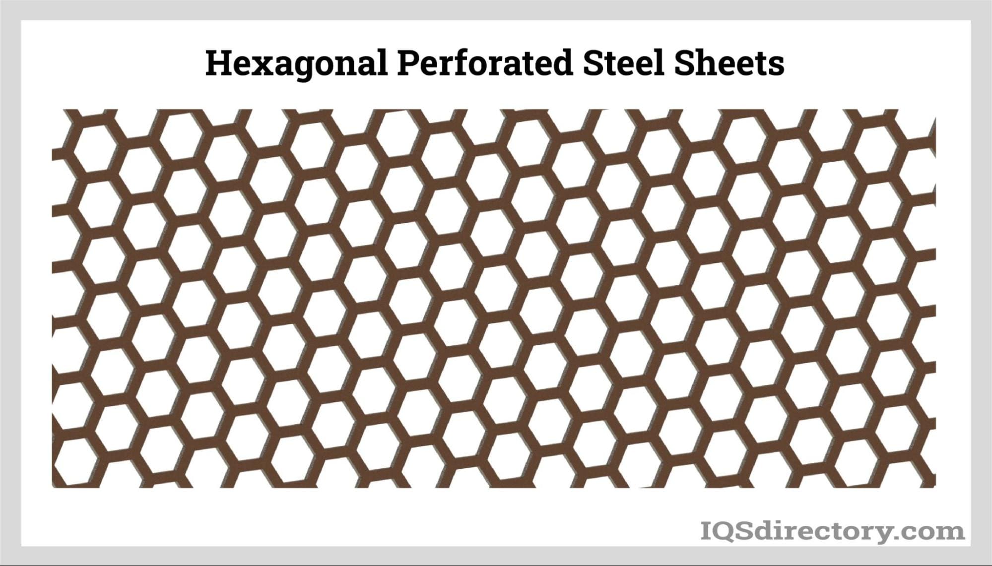 Hexagonal Perforated Steel Sheets