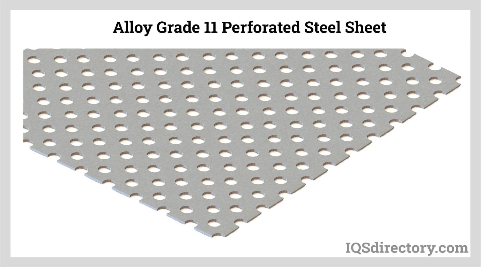 Alloy Grade 11 Perforated Steel Sheet