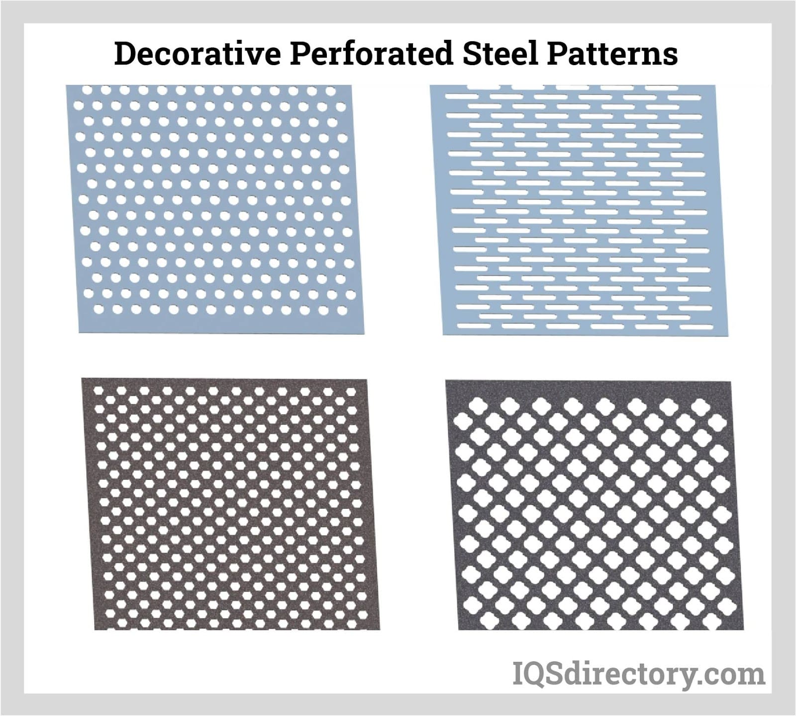 Perforated Steel Patterns