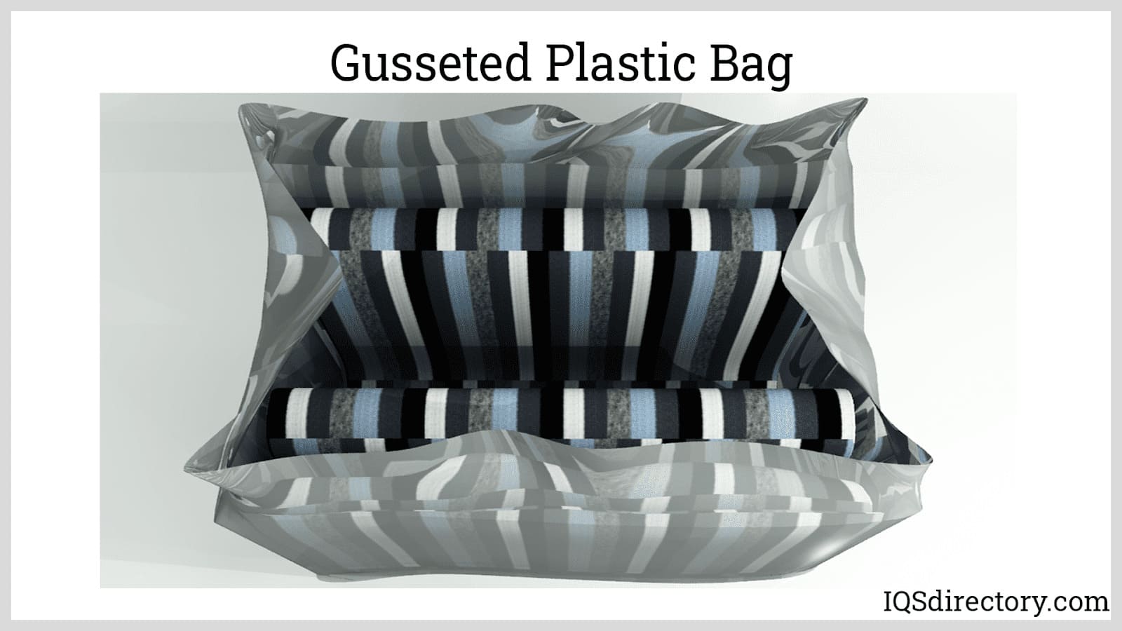 Gusseted Plastic Bag