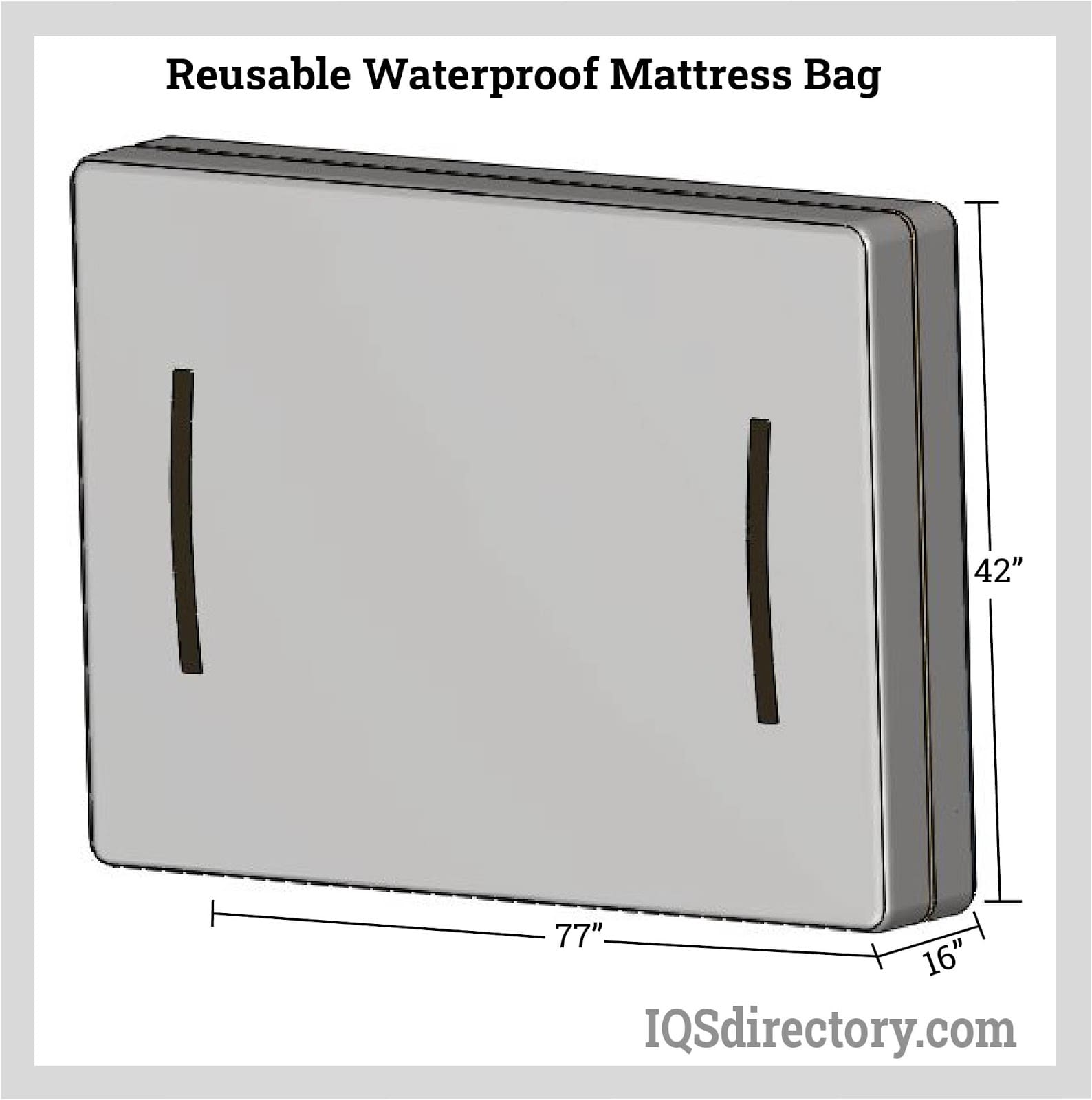 Reusable Waterproof Mattress Bag
