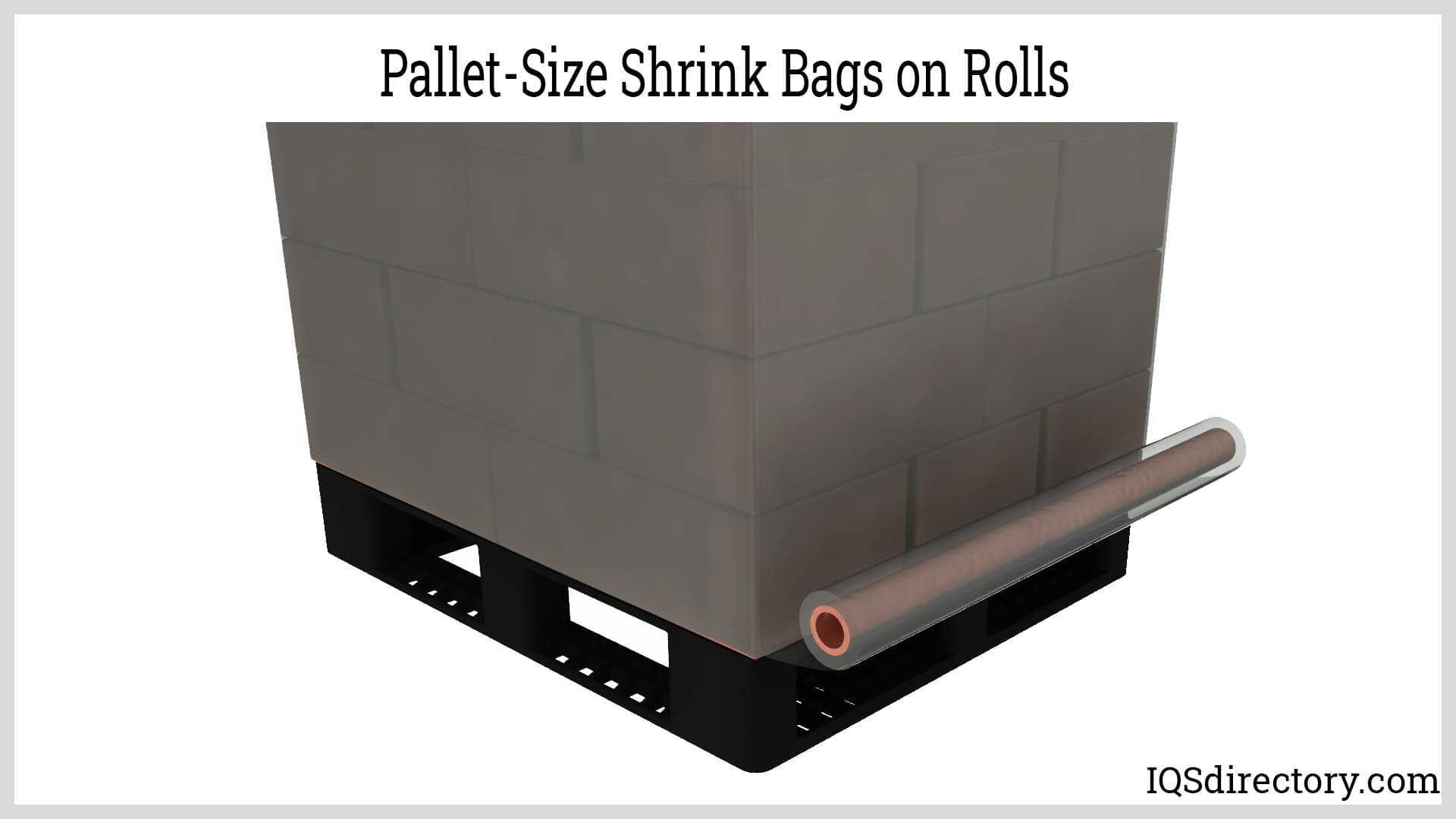 Pallet-Size Shrink Bags on Rolls