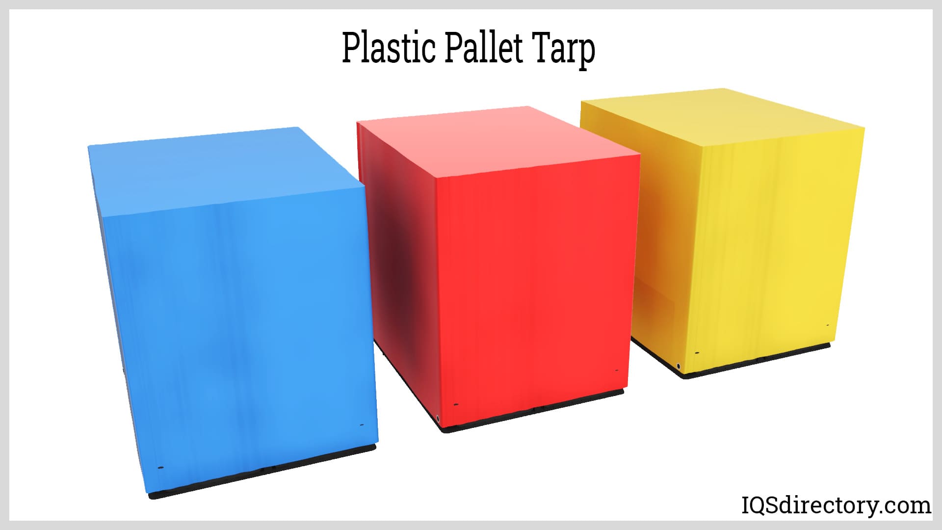 Plastic Pallet Tarp