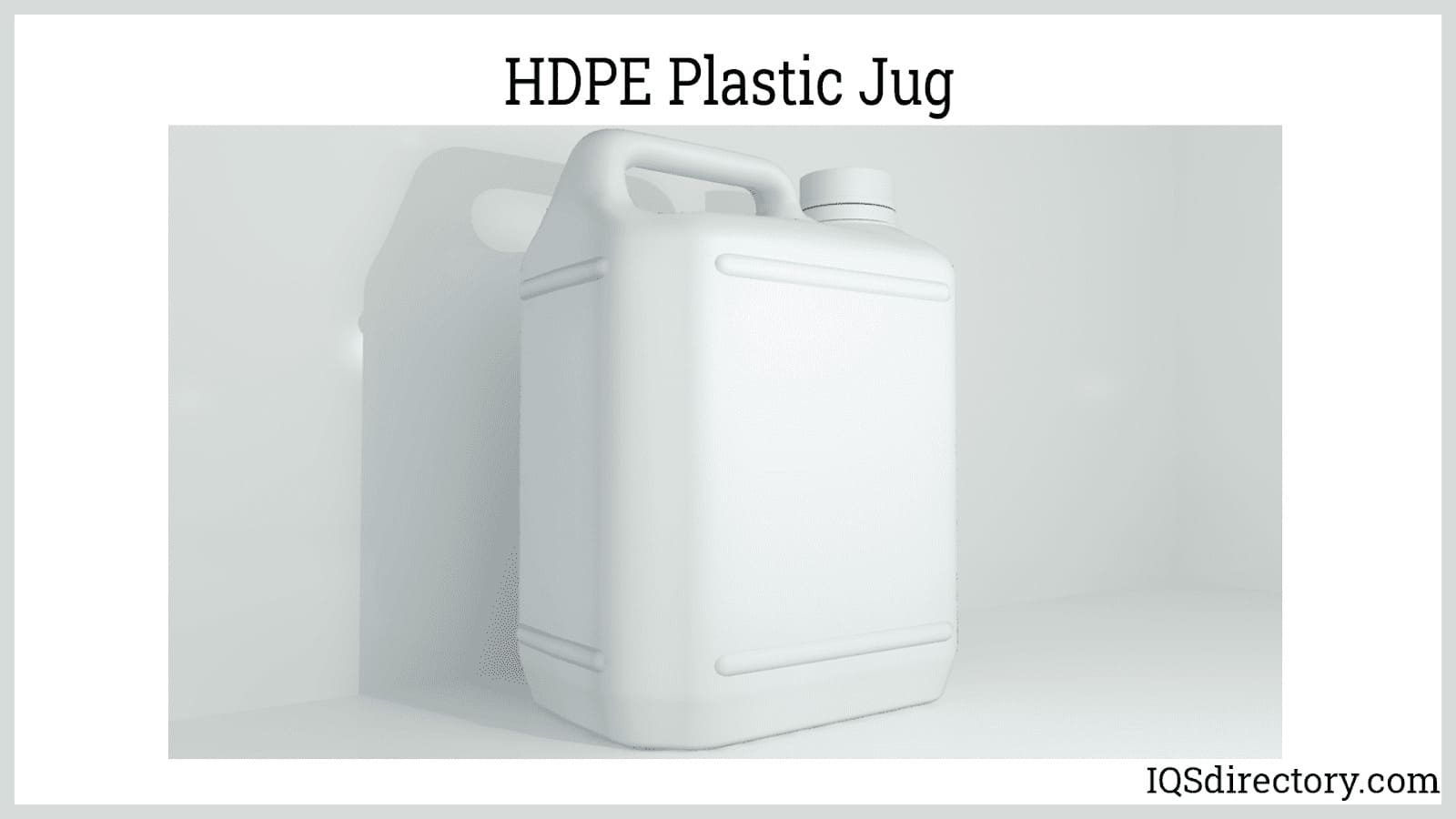 HDPE Plastic Jug