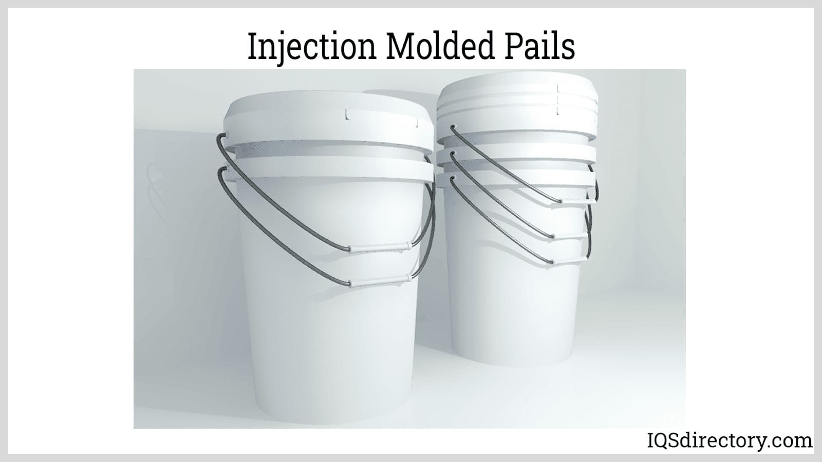 Injection Molded Pails