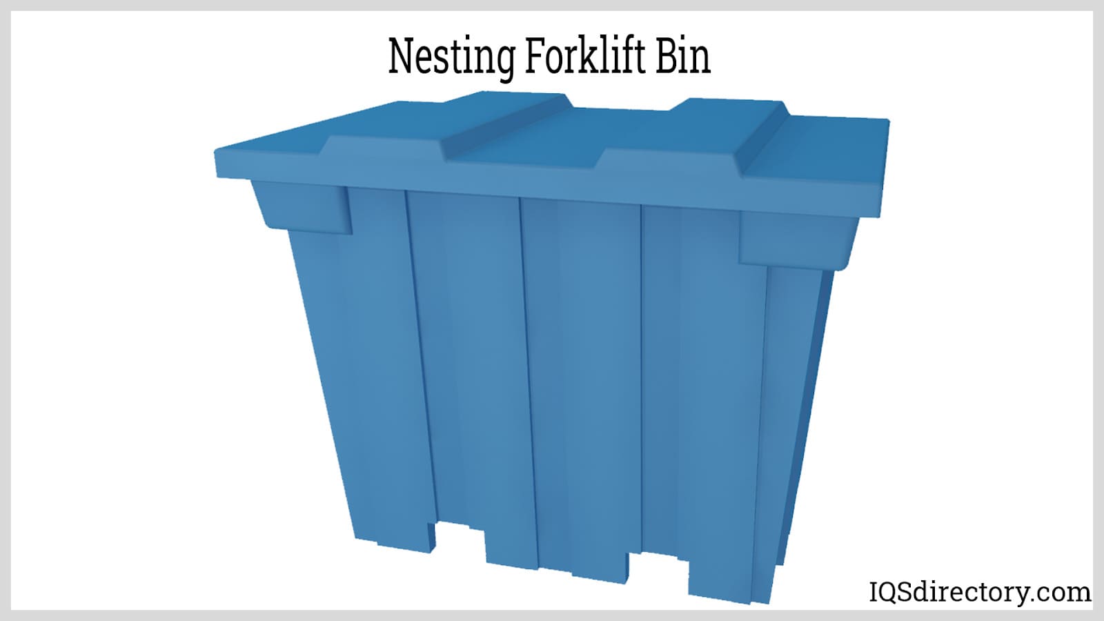 Nesting Forklift Bin