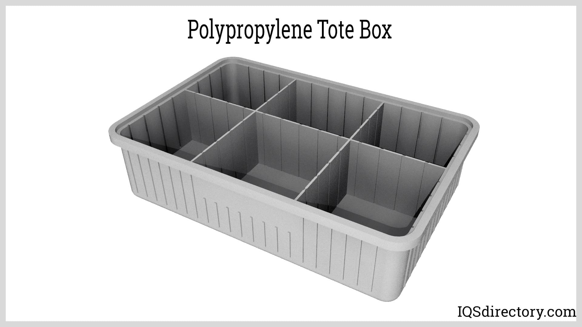 Polypropylene Tote Box