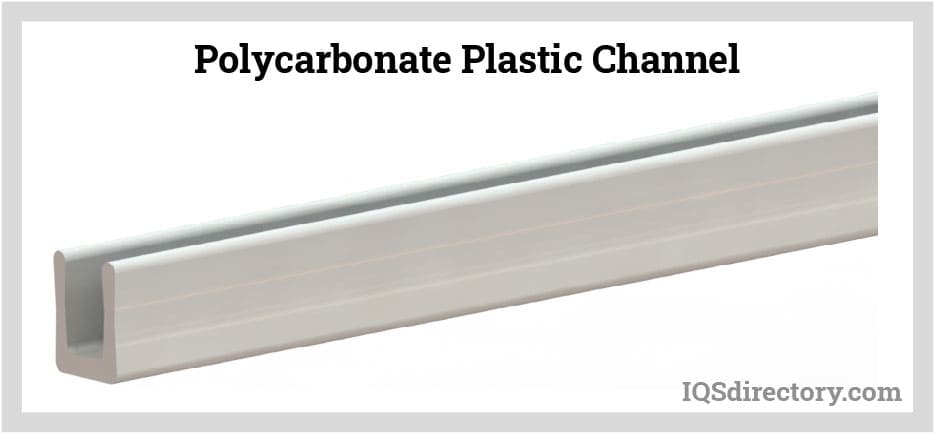 Polycarbonate Plastic Channel