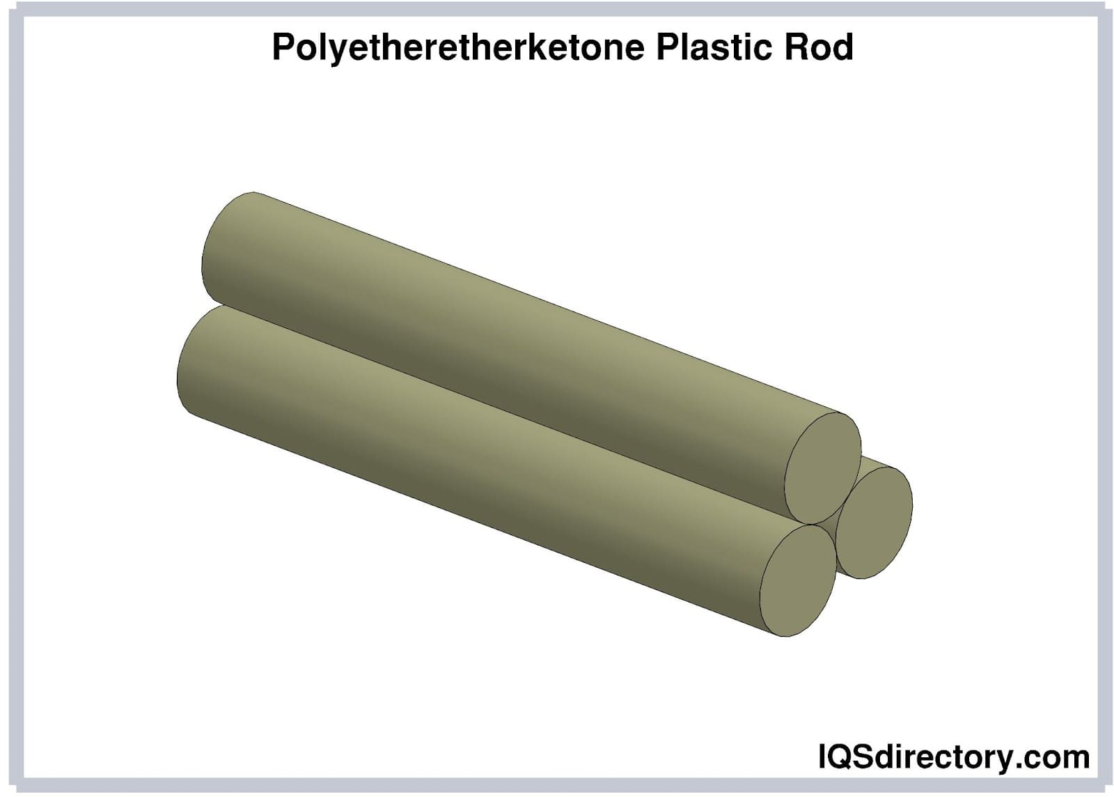 Polyetheretherketone Plastic Rod