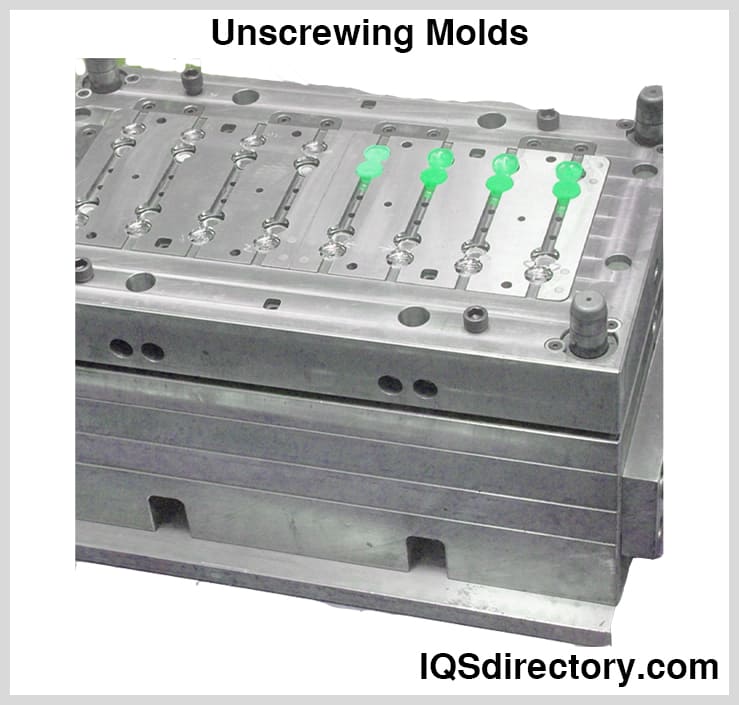 Unscrewing Molds