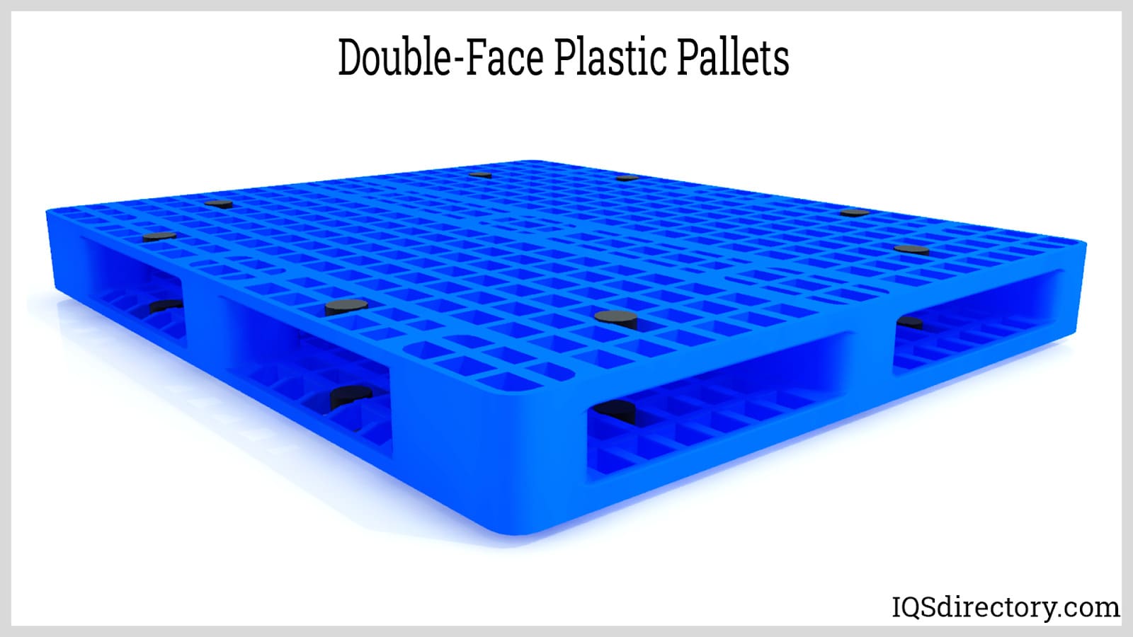Double-Face Plastic Pallets
