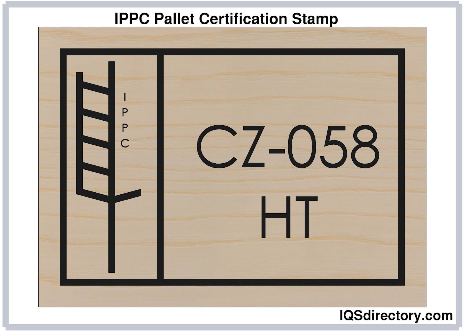 IPPC Pallet Certification Stamp