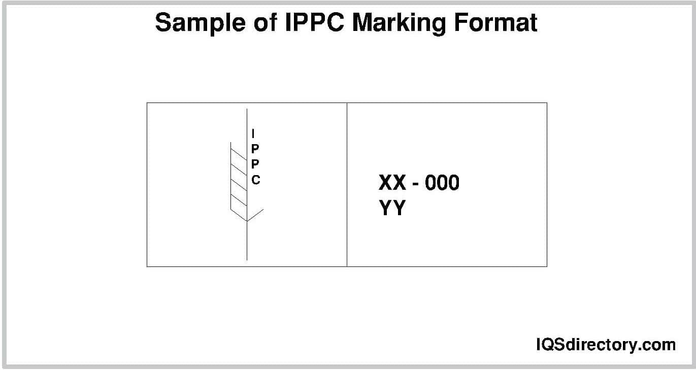 Sample of IPPC Marking Format