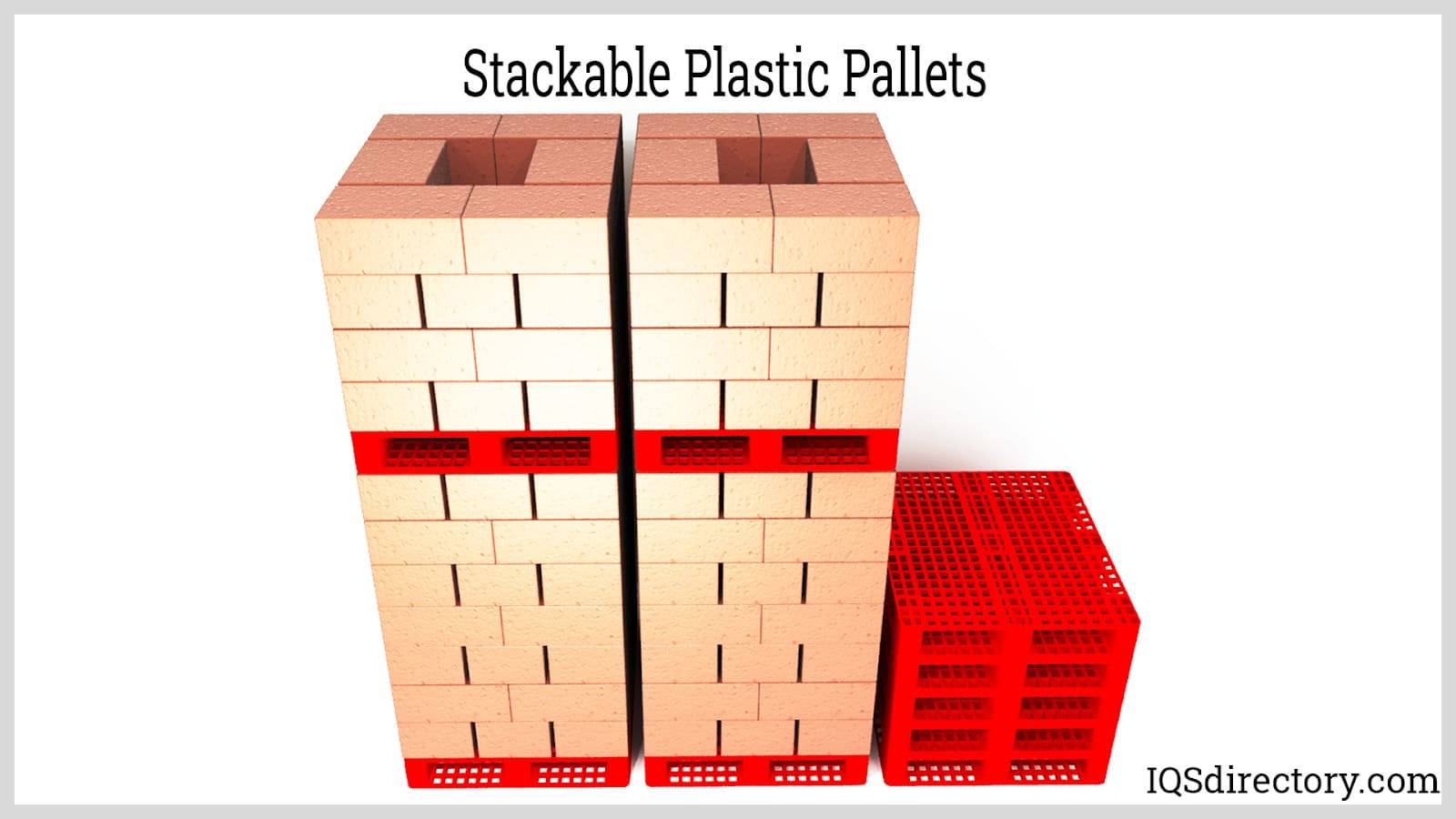 Stackable Plastic Pallets