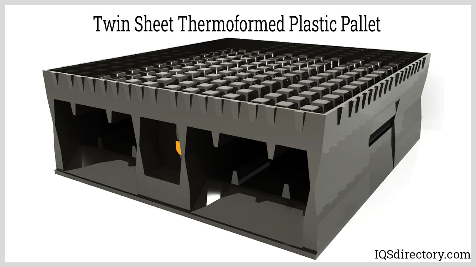 Twin Sheet Thermoformed Plastic Pallet