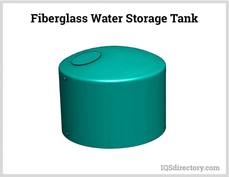 Fiberglass Water Storage Tank