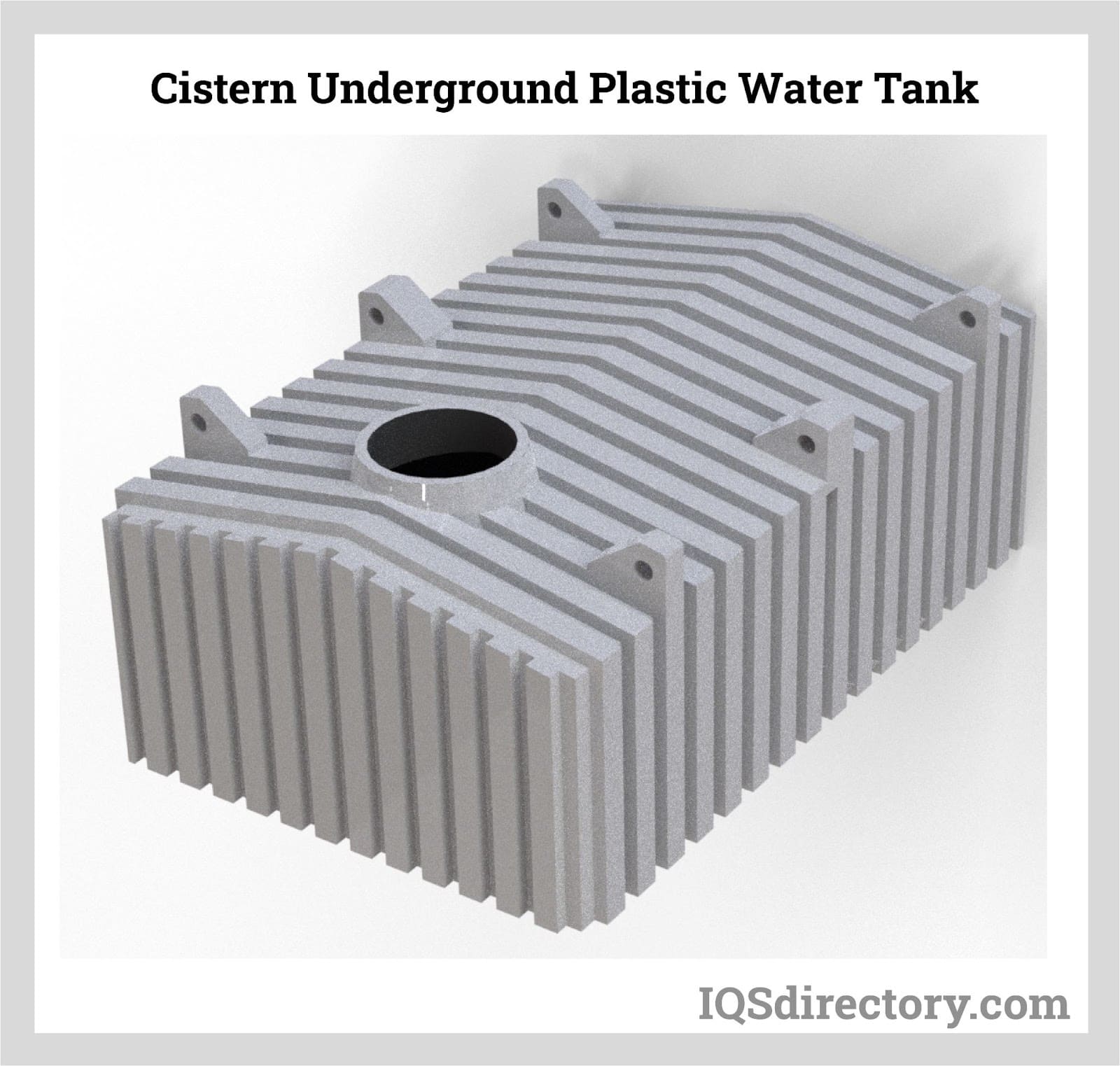 Cistern Underground Plastic Water Tank