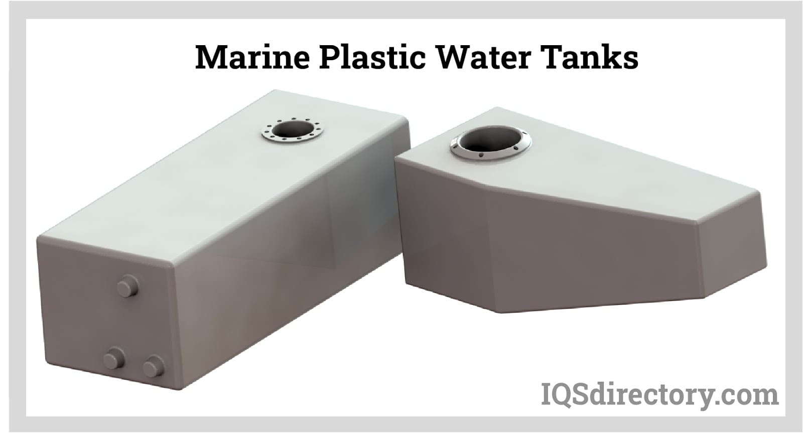 Marine Plastic Water Tanks