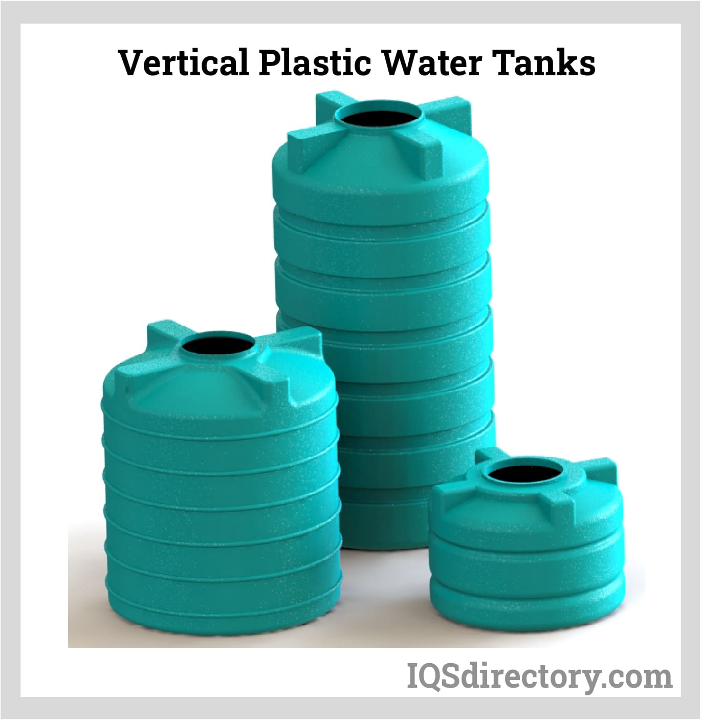 Vertical Plastic Water Tanks