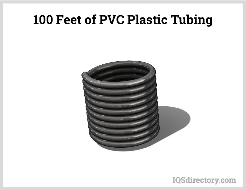 100 Feet of PVC Plastic Tubing