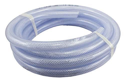 Braided Clear Flexible PVC Tubing