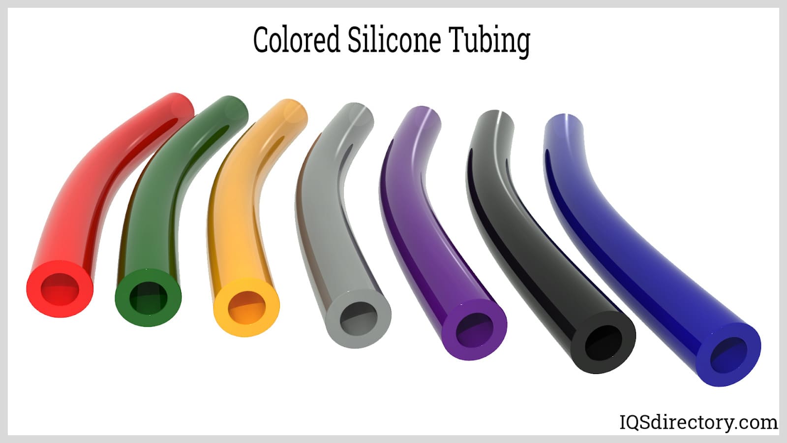 Colored Silicone Tubing