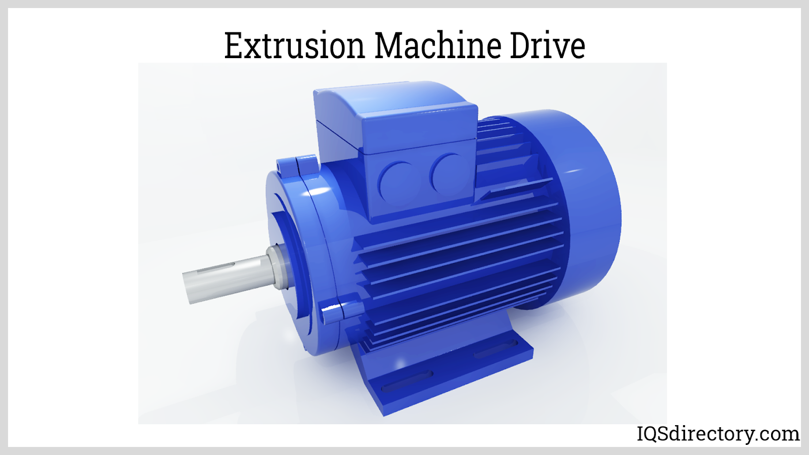 Extrusion Machine Drive