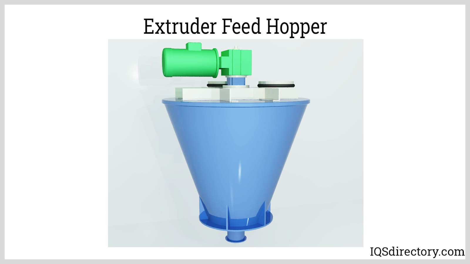 Extruder Feed Hopper