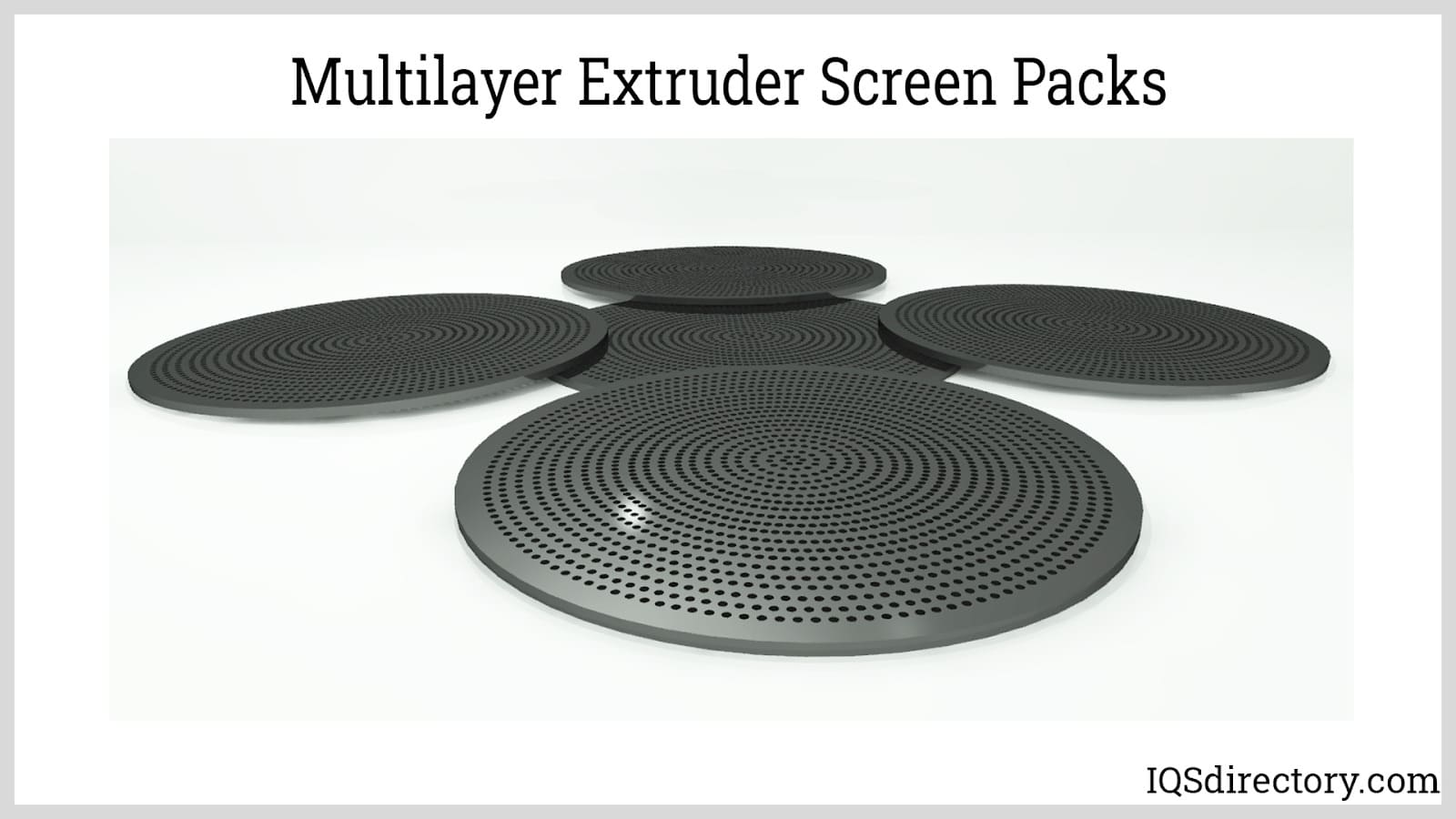 Multilayer Extruder Screen Packs