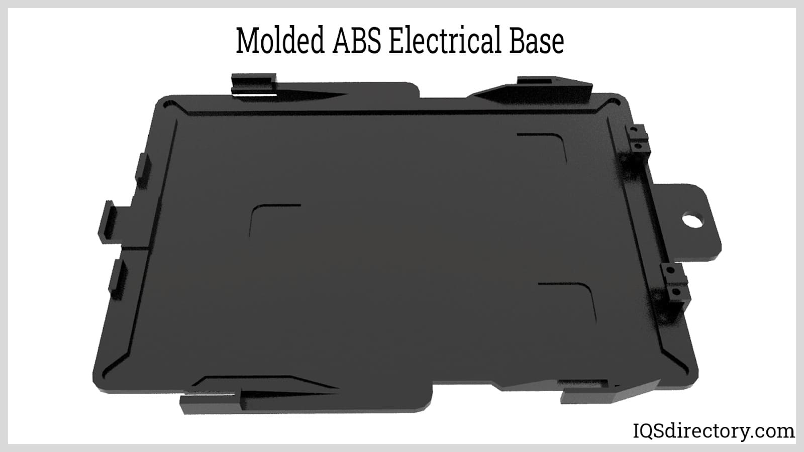Molded ABS Electrical Base