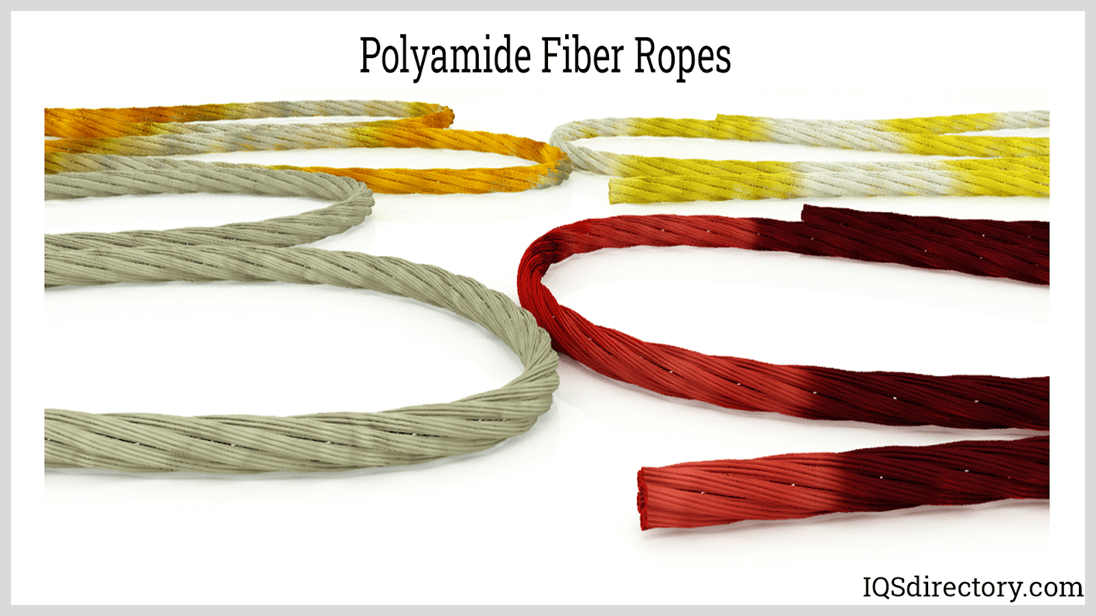 Polyamide Fiber Ropes
