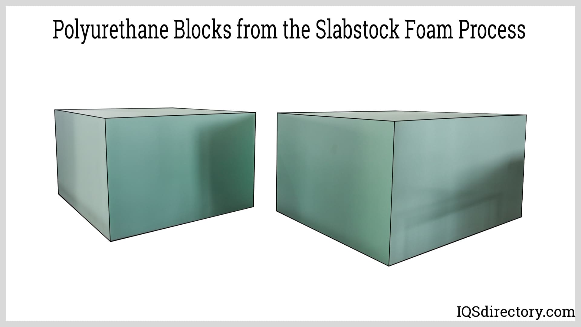 Polyurethane Blocks from the Slabstock Foam Process