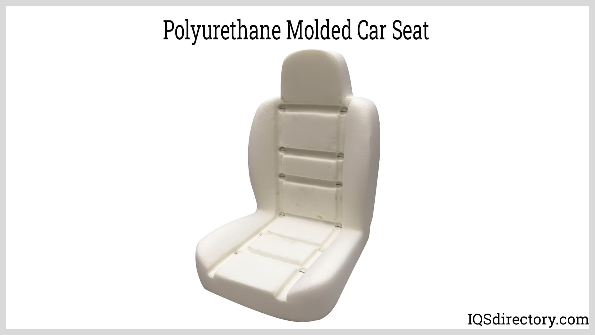 Polyurethane Molded Car Seat