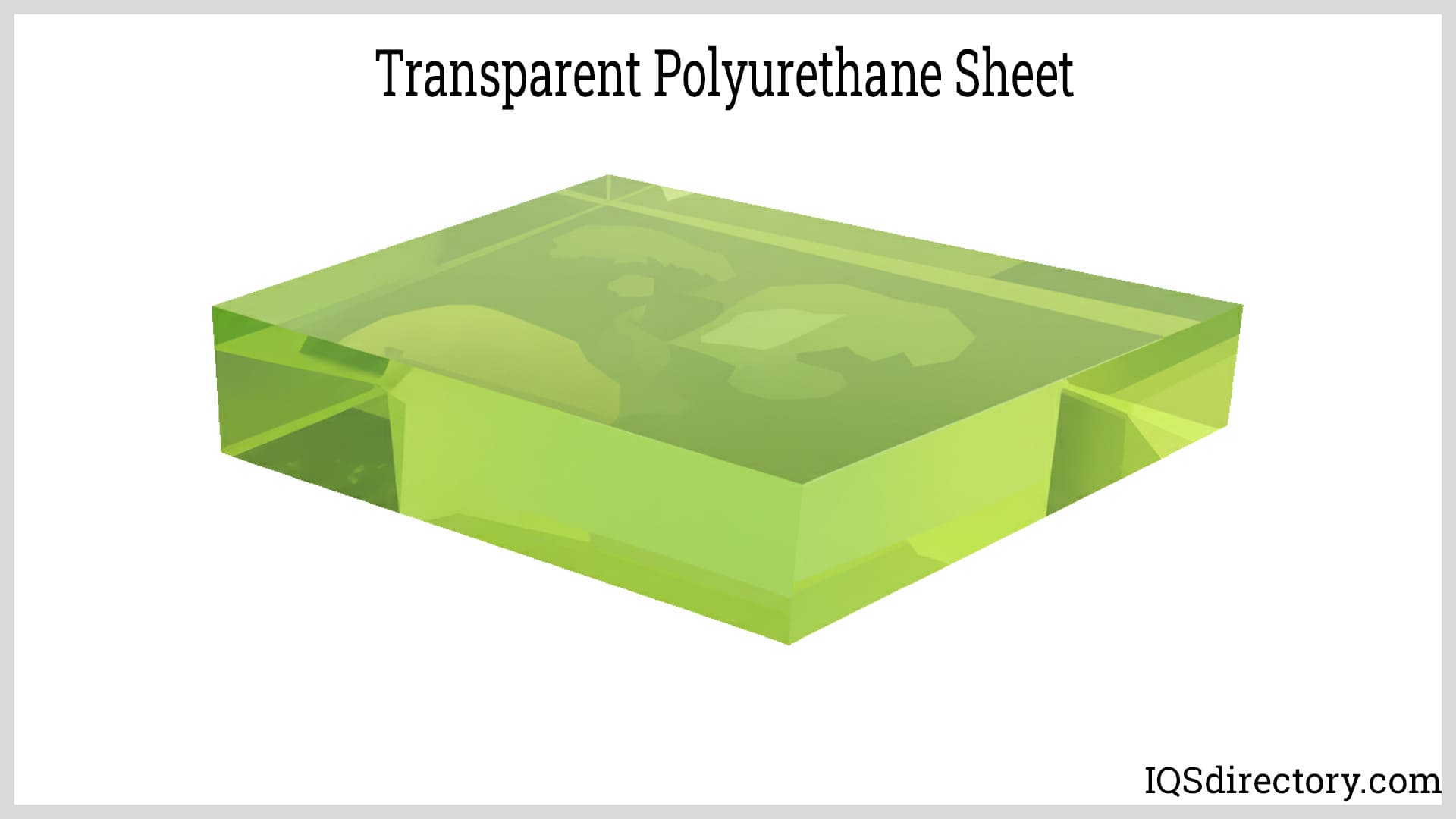 Transparent Polyurethane Sheet