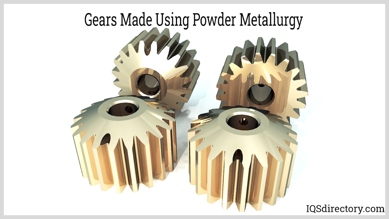 Gears Made Using Powder Metallurgy