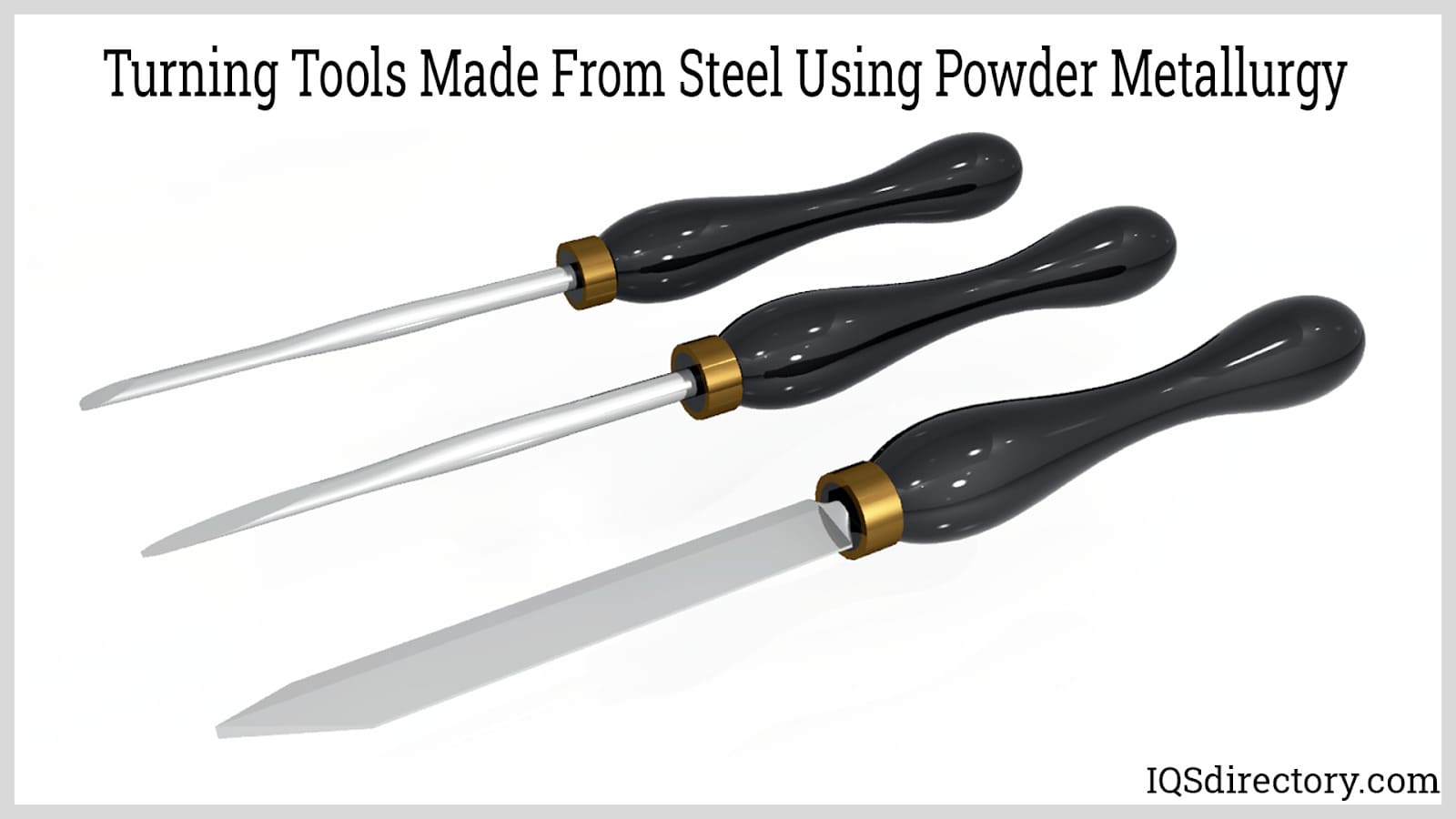 Turning Tools Made From Steel Using Powder Metallurgy