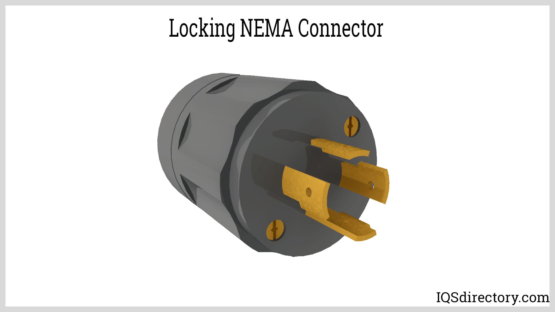 Locking NEMA Connector