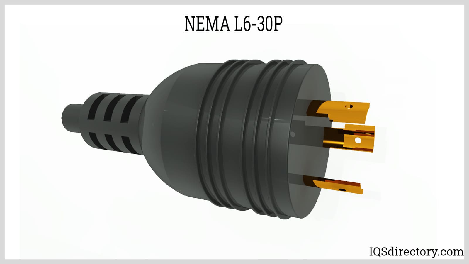 NEMA L6-30P Plug