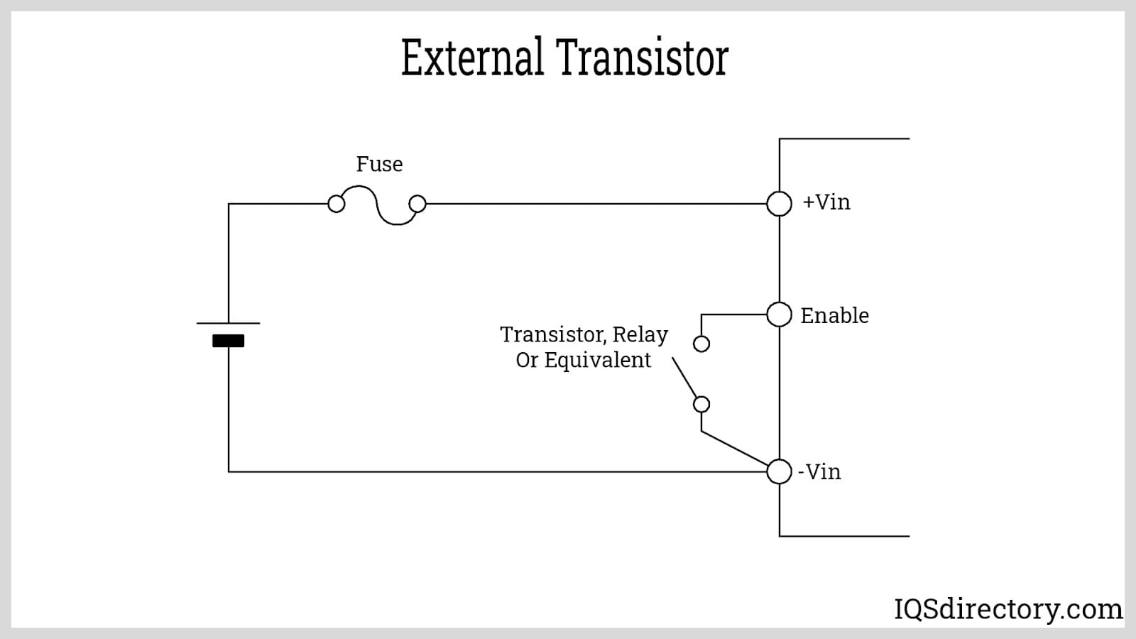 External Transistor