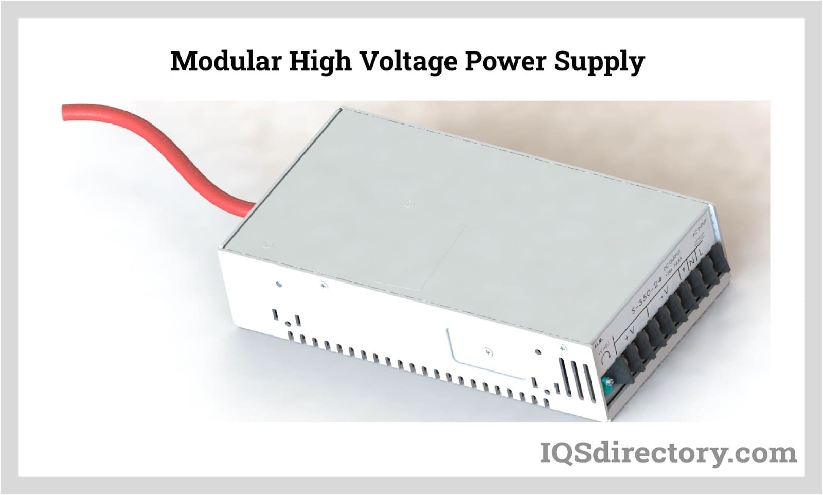 Modular High Voltage Power Supply