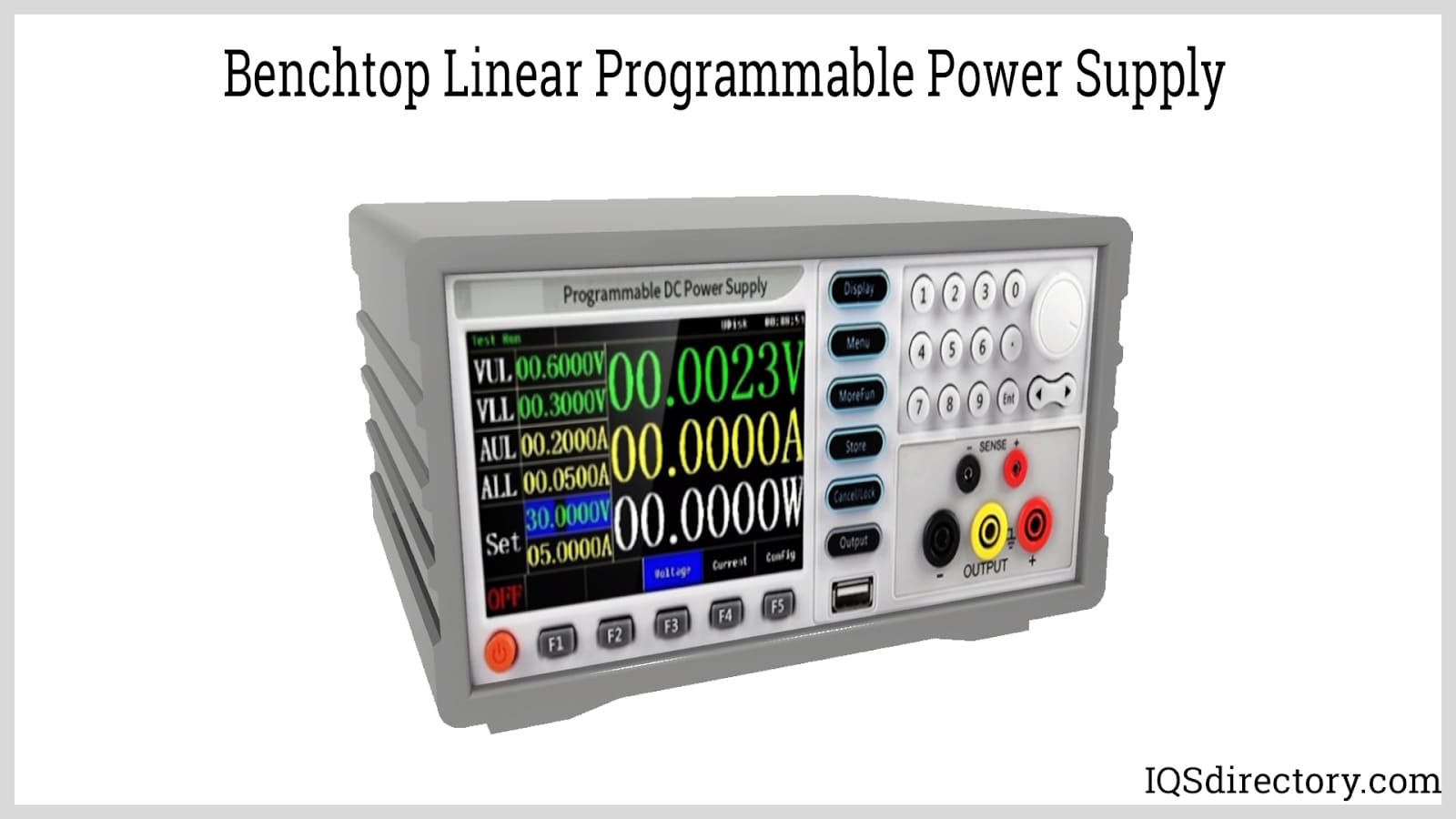 Benchtop Linear Programmable Power Supply
