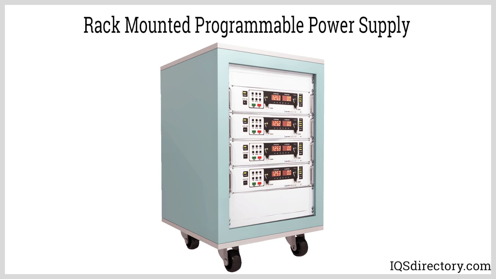 Rack Mounted Programmable Power Supply