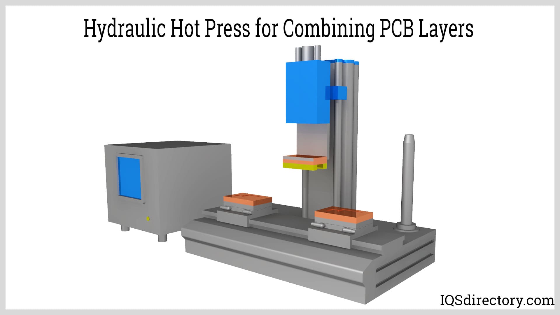Hydraulic Hot Press for Combining PCB Layers