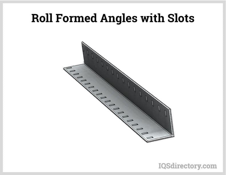 Roll Formed Angles with Slots