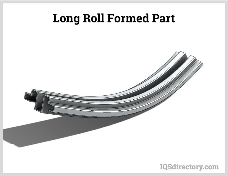 Long Roll Formed Part